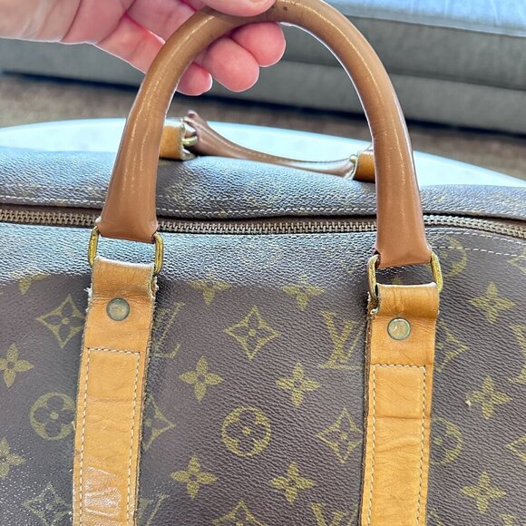 Vintage Louis Vuitton Keepall Canvas Logo Top Handle Tote Authenticated Classic - Picture 5 of 15